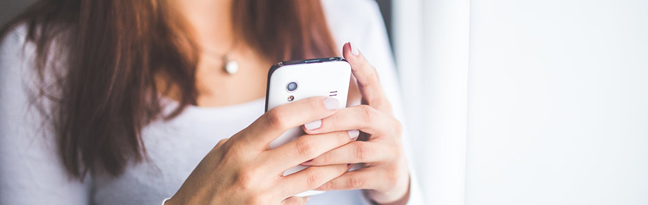 Person on phone